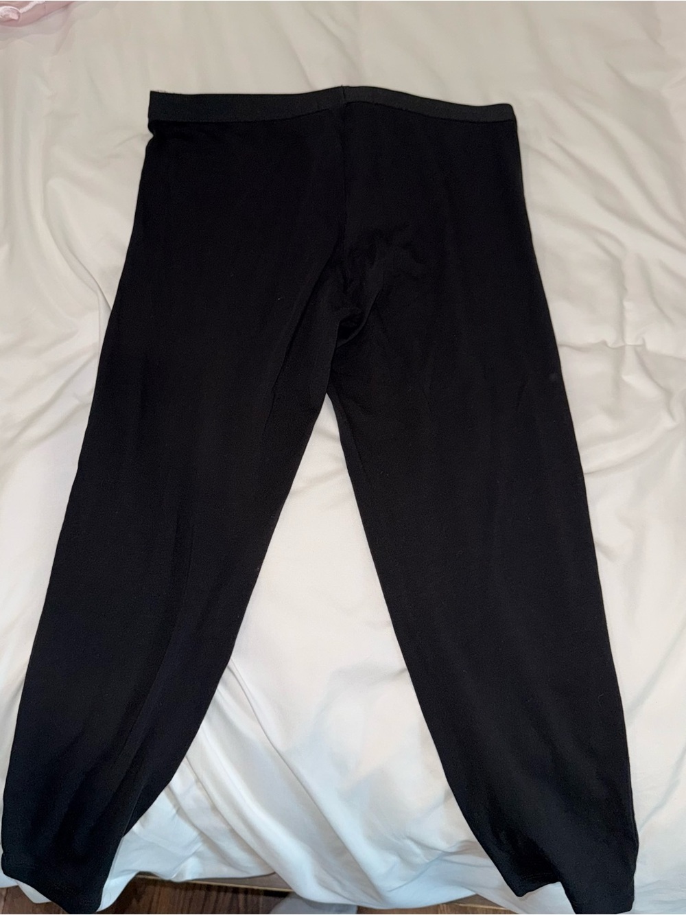Theory Black Stretch Leggings Cropped